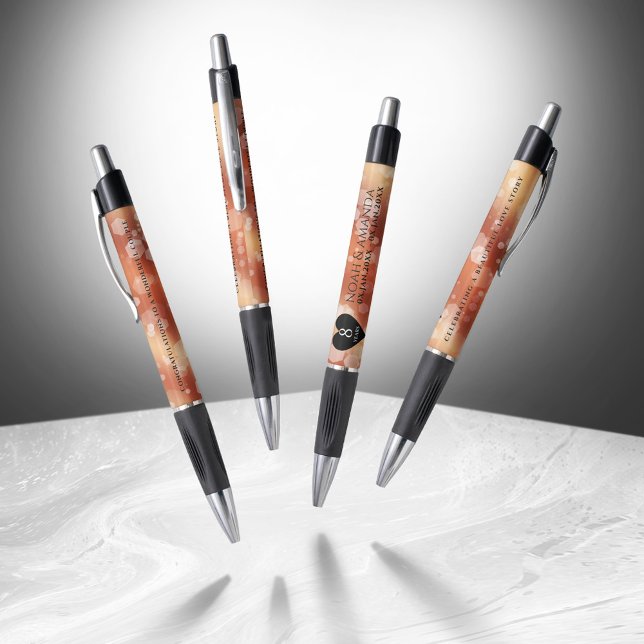 Elegant 8th Bronze Wedding Anniversary Celebration (Elegant 8th Bronze Wedding Anniversary Pen Cover Photo)