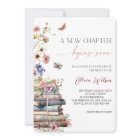 Elegant "A New Chapter Begins Soon" Bridal Shower