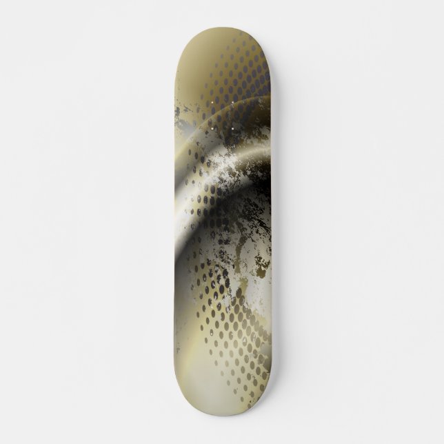 Elegant Abatract Art 3 Skateboard (Front)