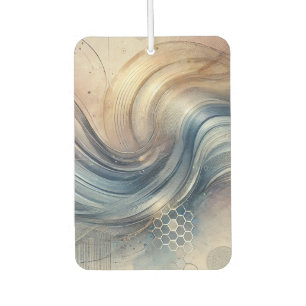 Elegant Abstract Air Freshener - Perfect for Cars