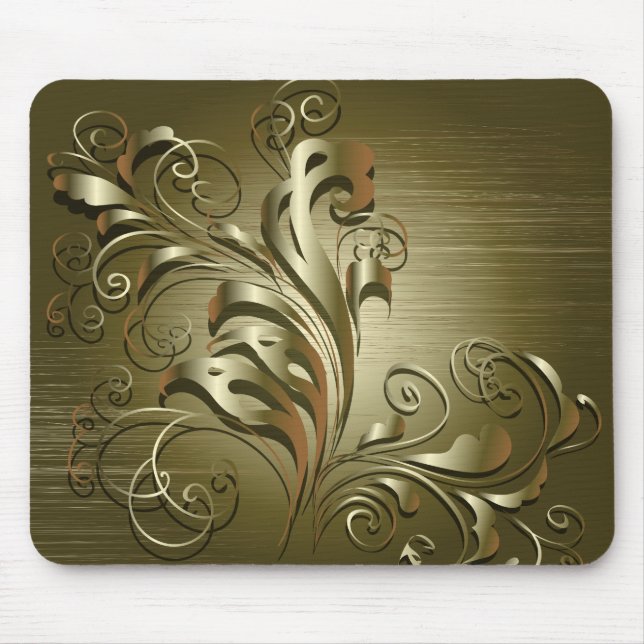 Elegant Abstract Art 5 Mousepad (Front)