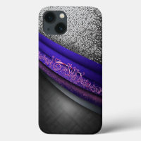 Elegant Abstract Design with Glittering Background