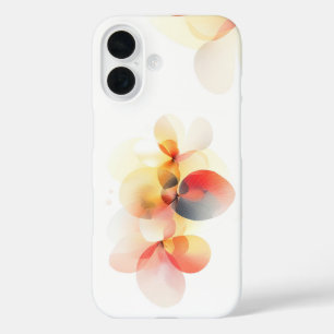 Elegant Abstract Floral iPhone Case Soft & Modern 
