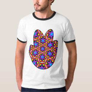 Elegant Abstract Floral Pattern T-Shirt