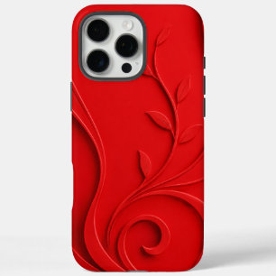 Elegant Abstract Floral Premium Stylish iPhone 16 Pro Max Case