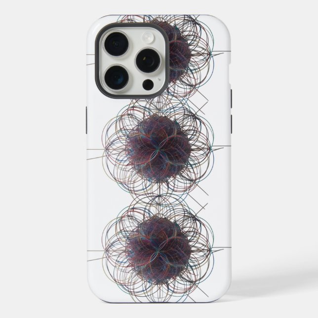 Elegant Abstract Geometry – Apple iPhone Case (Back)