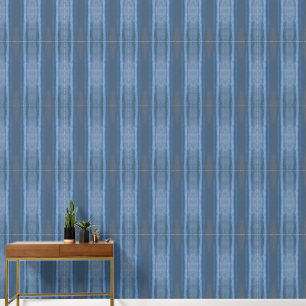 Elegant Abstract Modern Blue Vertical Stripes Wallpaper