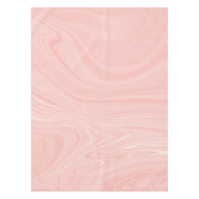 Elegant Abstract Orange Liquid Marble Artwork | Tablecloth (Front)