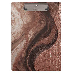 Elegant Abstract Painting Clipboard