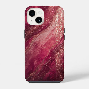 Elegant Abstract Painting iPhone 14 Case