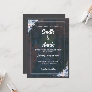 Elegant Abstract Painting Wedding Invitation – Moo