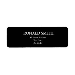 Elegant Address Labels