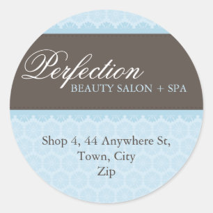 ELEGANT ADDRESS STICKER SEAL :: perfection 9A