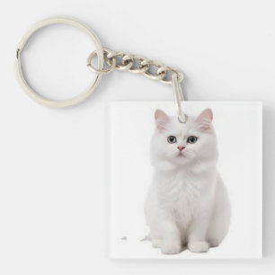 Elegant & Adorable Feline Accessory Key Ring