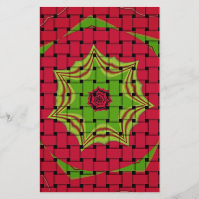 Elegant African Lovely Woven vector print pattern  (Front)