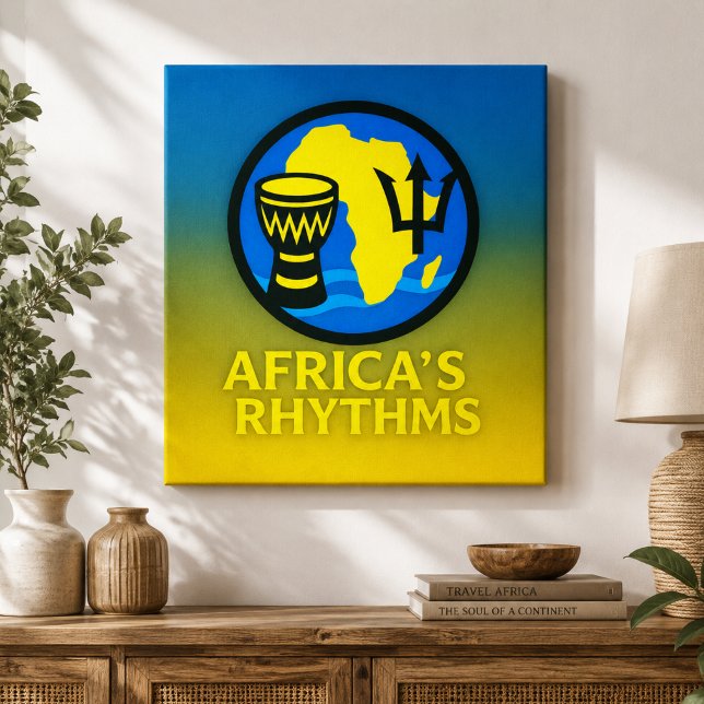Elegant African Ocean Drum Wall Art (Creator Uploaded)