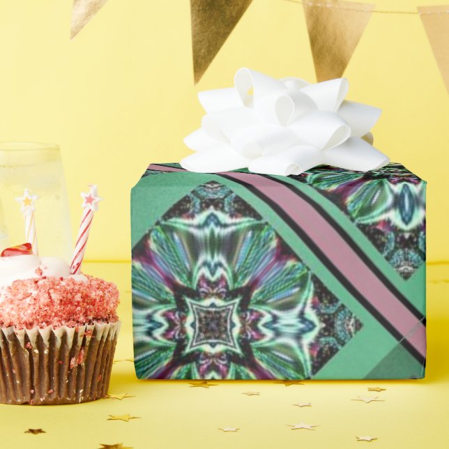 Elegant Allure Wrapping Paper-MVB Design 1 Paper (Birthday Party)