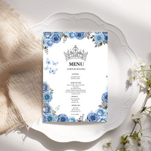 Elegant And Chic  couple shower Bridal Shower Menu