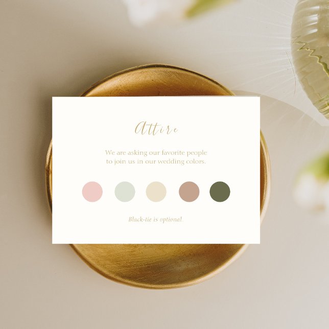 Elegant and Chic Pastels Attire Card (Creator Uploaded)
