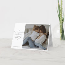 Elegant and Classy Christmas and New year card