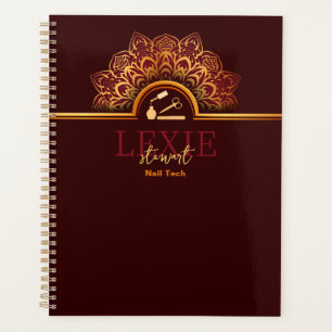 Elegant and Classy Nail Tech  Planner