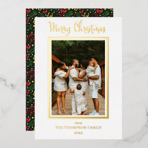 Elegant and Classy Photo Merry Christmas