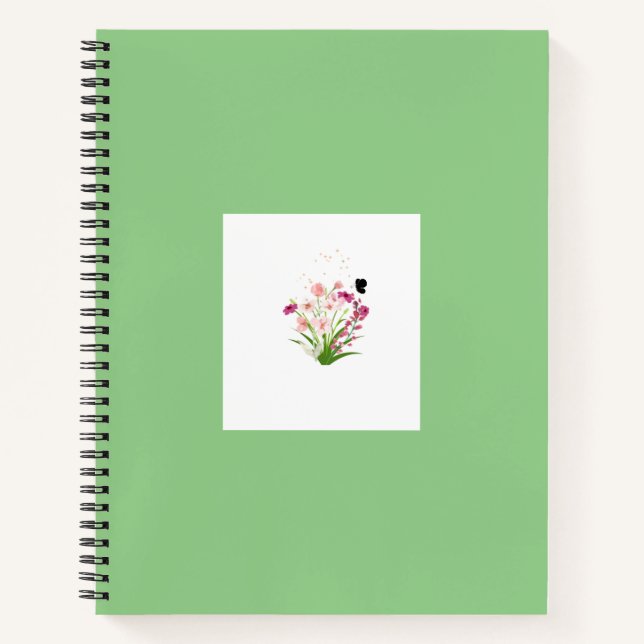 Elegant and decent college ruled notebook (Front)