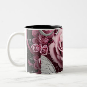 Elegant and luxurious: used in many expressions of Two-Tone coffee mug