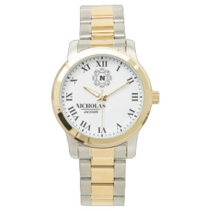  Elegant and minimalist monogrammed Watch