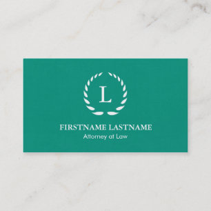 Elegant and Modern Lawyer Business Cards