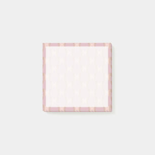 Elegant and modern rose gold butterfly design post-it notes