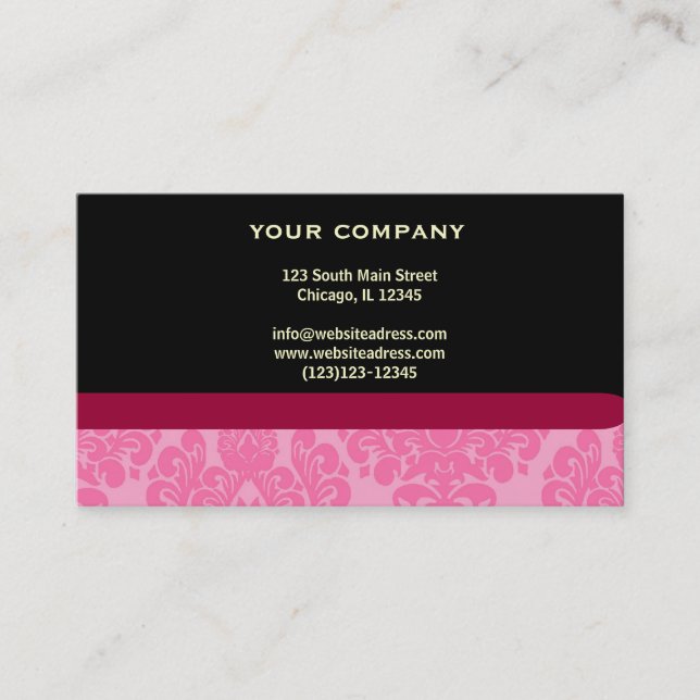 Elegant and Professional Business Card (Front)