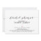 Elegant and Simple Bridal Shower Invitation