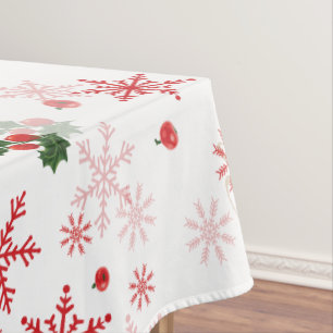 Elegant and Simple Christmas Pattern Tablecloth