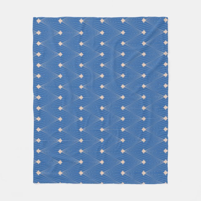 Elegant and Simple Chrsitmas  Fleece Blanket (Front)