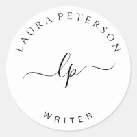 Elegant and simple handwritten script calligraphy