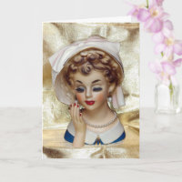 Elegant and Sophisticated Lady Head Vase Pam Fancy