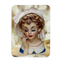 Elegant and Sophisticated Lady Head Vase Pam Fancy