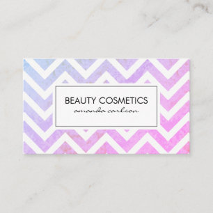 Elegant and Stylish Chevron Business Card