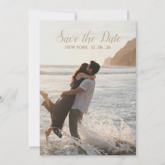 Elegant and Sweet Save the Date  Invitation