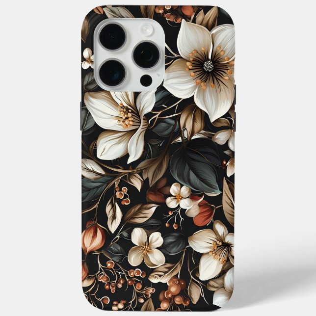 🌸 Elegant and timeless floral pattern🌸 Case-Mate iPhone Case (Back)