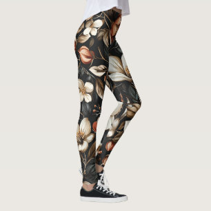 🌸 Elegant and timeless floral pattern🌸 Leggings