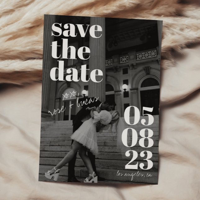 Elegant and Trendy Wedding Save the date Invitation (Creator Uploaded)