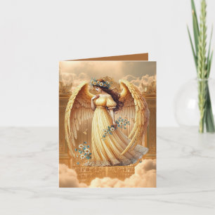Elegant Angel  add your message  Note Card