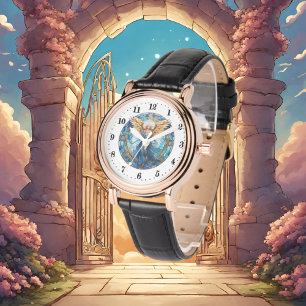 Elegant Angel lovers Religious  Watch