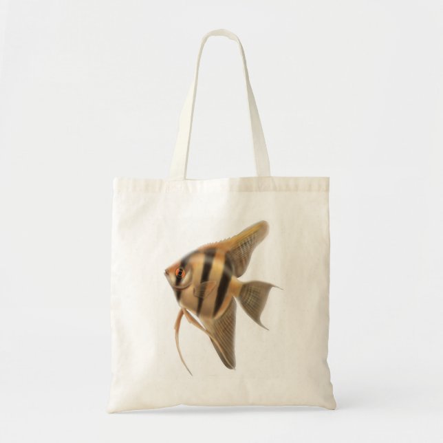 Elegant Angelfish Tote Bag (Front)