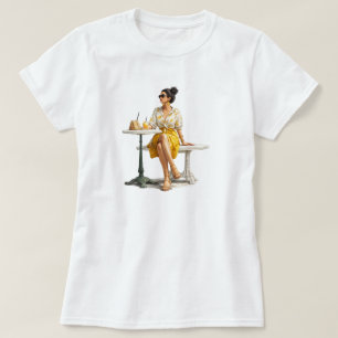 Elegant Anniversary Gift for Wife Romantic Couple T-Shirt