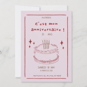 Elegant Anniversary Invitation Design