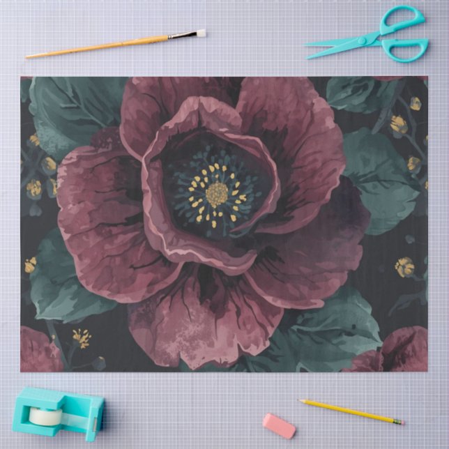Elegant Antique Style Rustic Furniture Makeover F Tissue Paper (Craft)