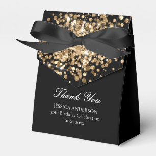 Elegant Any Age Adult Birthday Custom  Favour Boxe Box
